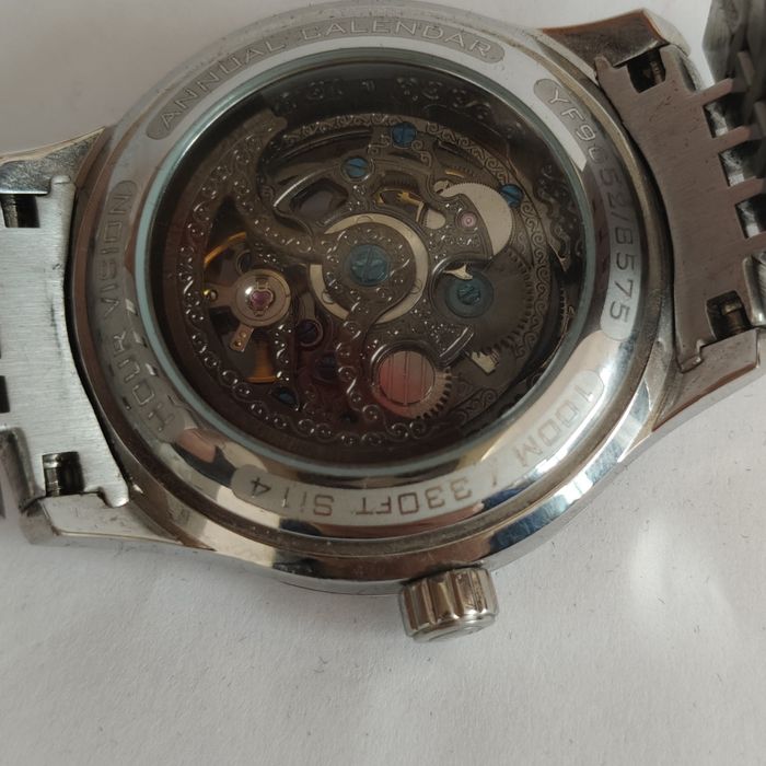 Ceas superb barbatesc Omega, curea inox - oferta