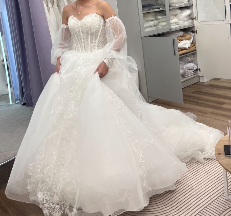 свадебное платье