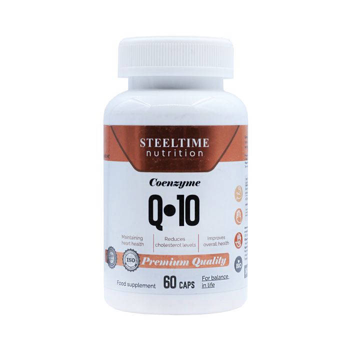 Коэнзим Q10 Steeltime Nutrition 100 мг 60 капсул