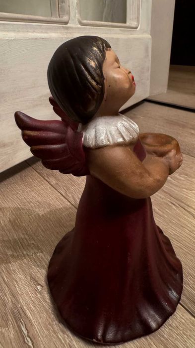 Голям винтидж керамичен ангел 21см/ 14см– Германия, номер.