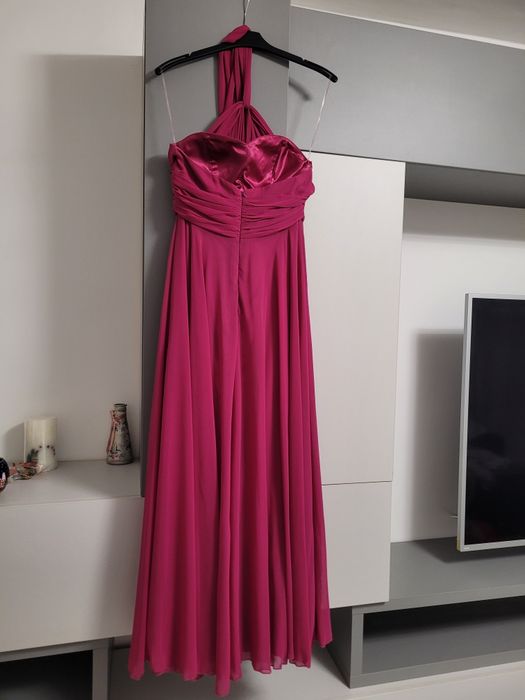 Rochie M de nunta/botez/ocazie fuchsia