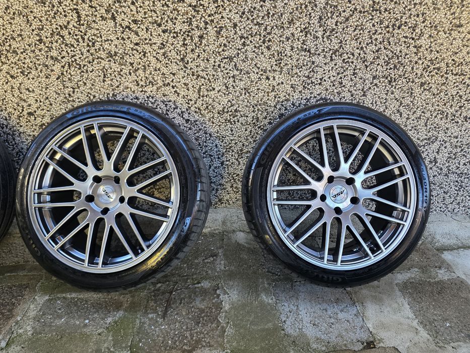 Джанти с гуми 5×120/19 цола за BMW E60 E61