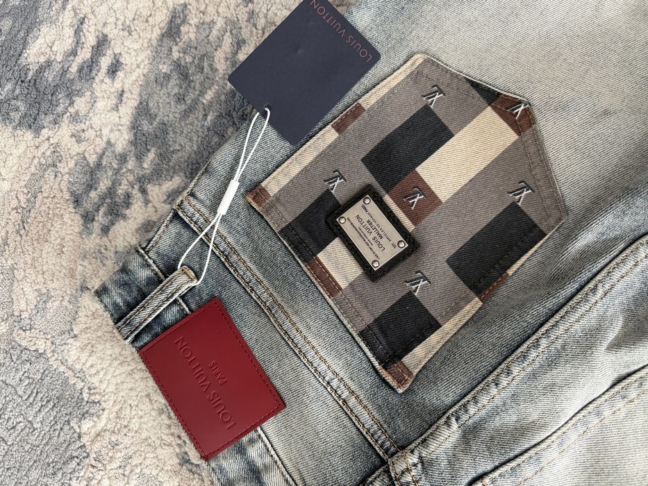 Blugi Louis Vuitton bărbați – Mărimea 31, Noi
