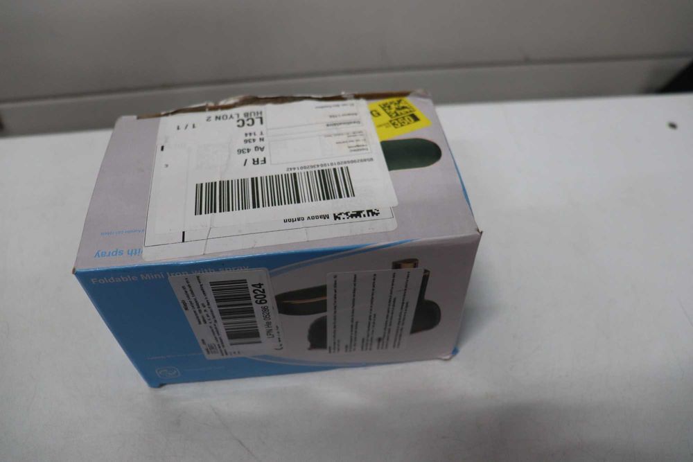 Мини ютия, компактна, 50 мл, сгъваем дизайн, многоцветна