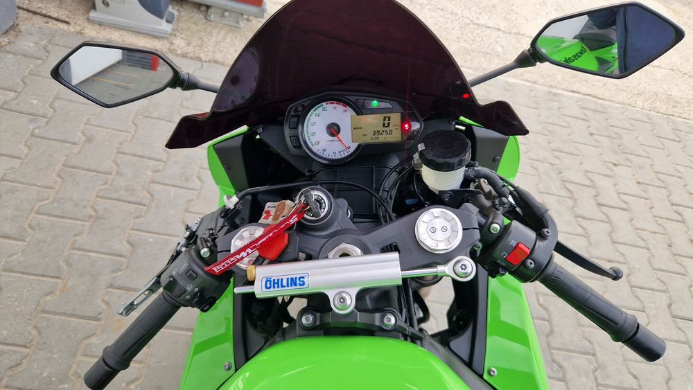 Kawasaki Ninja Zx6r 2009 2010 motocicleta verde 636 zx6 r