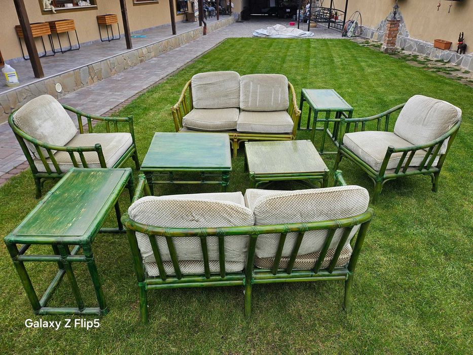 Set canapele terasă