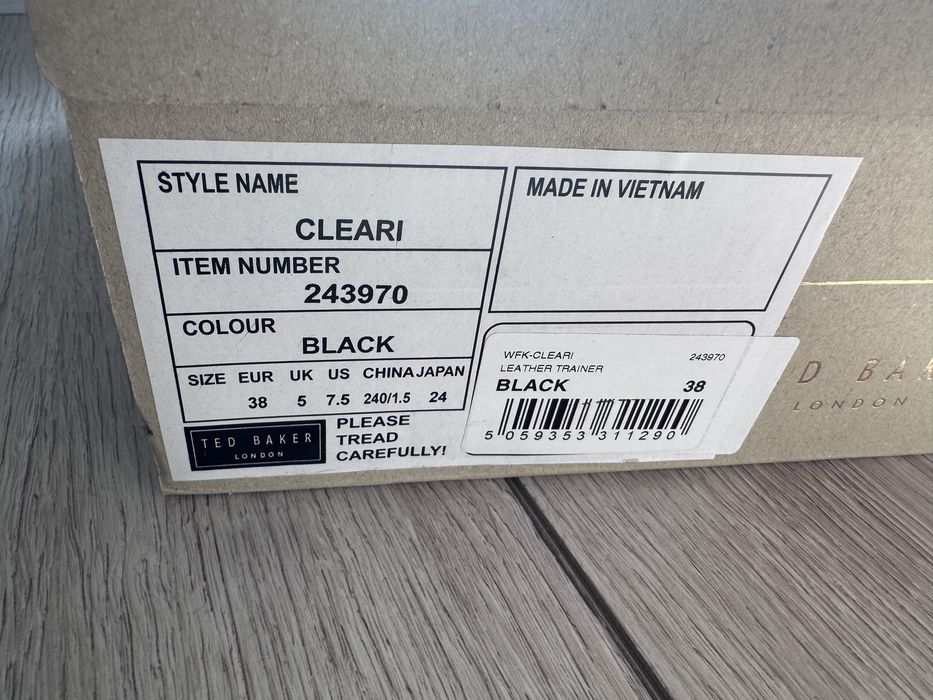 Adidasi pantofi sport Ted Baker 38