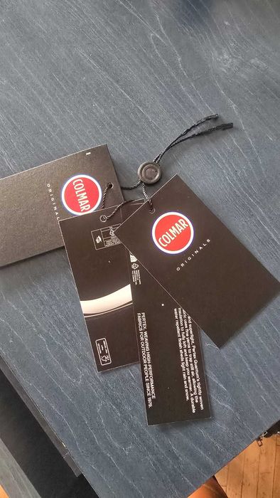 Geaca puf natural COLMAR Originals, mar.50 (M-L) ,noua, originala