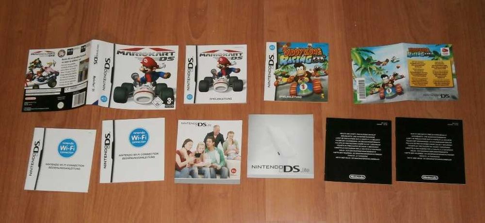 Lot de coperti manuale sleeve-uri etc. de la jocuri gaming