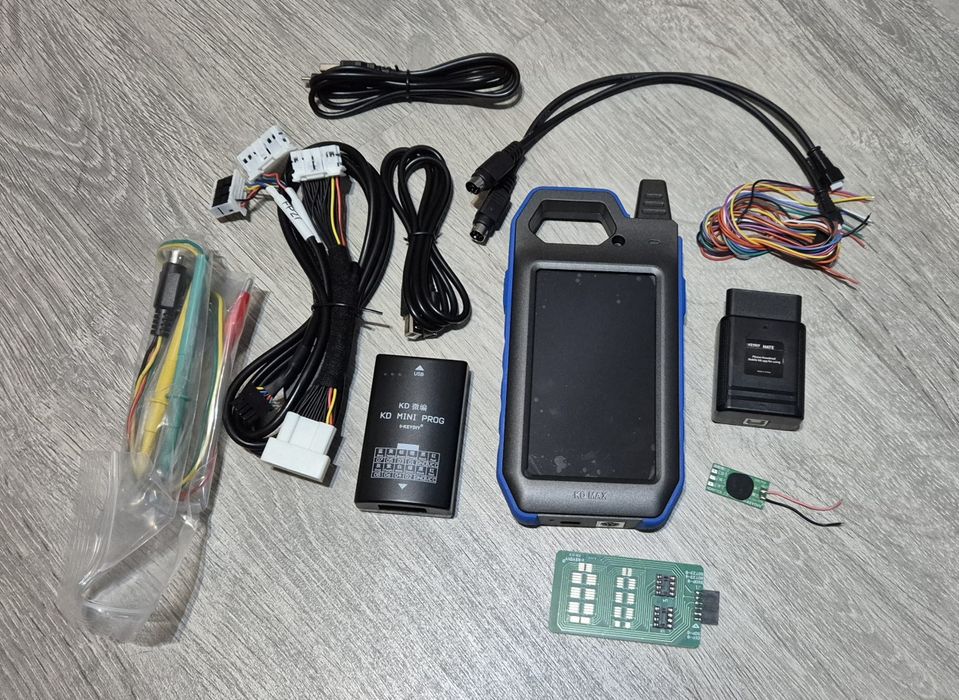 Full Kit KeyDiy KD Max + KD Mate OBD2 + KD MQB Mini Prog + C2