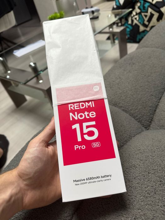 Xiaomi Redmi Note 15 Pro 5G 8GB/256GB Black