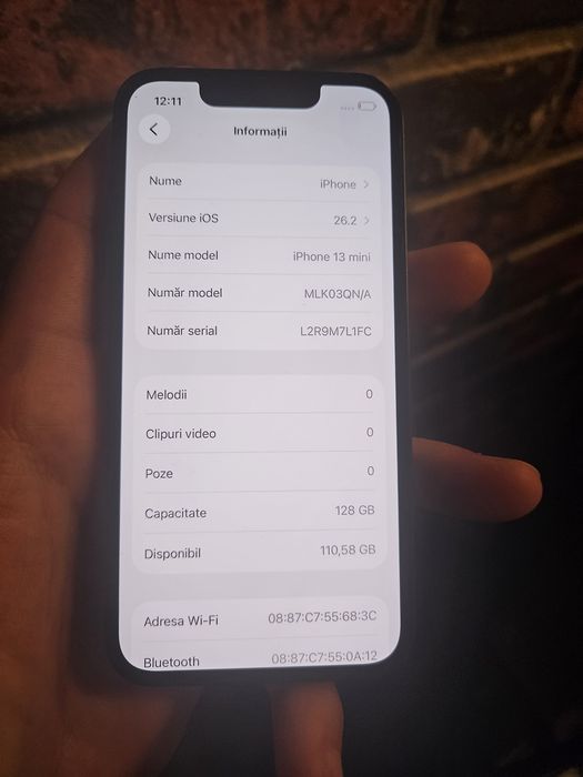 iPhone 13 mini ~ 128GB ~ baterie 100%