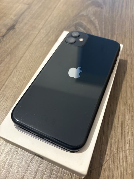 Iphone 11, baterie noua, folie sticla si husa