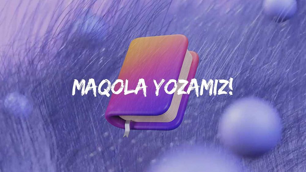 Maqola, kurs ishi, mustaqil ishlar yozib beramiz