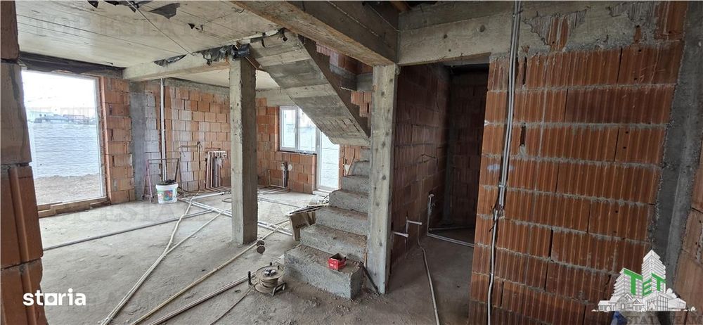 Clinceni - Casa la gri individuala P+1, curte 260mp