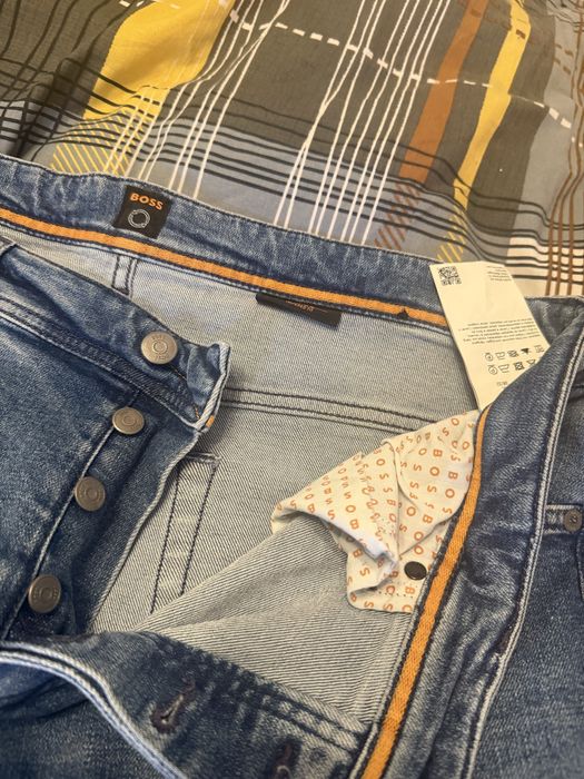 Blugi/pantaloni originali Hugo Boss, moderni, nepurtati, masura 38/32