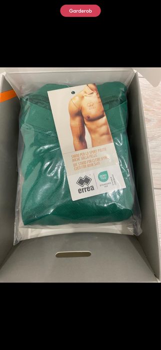 Термо кофта зеленая errea L/XL