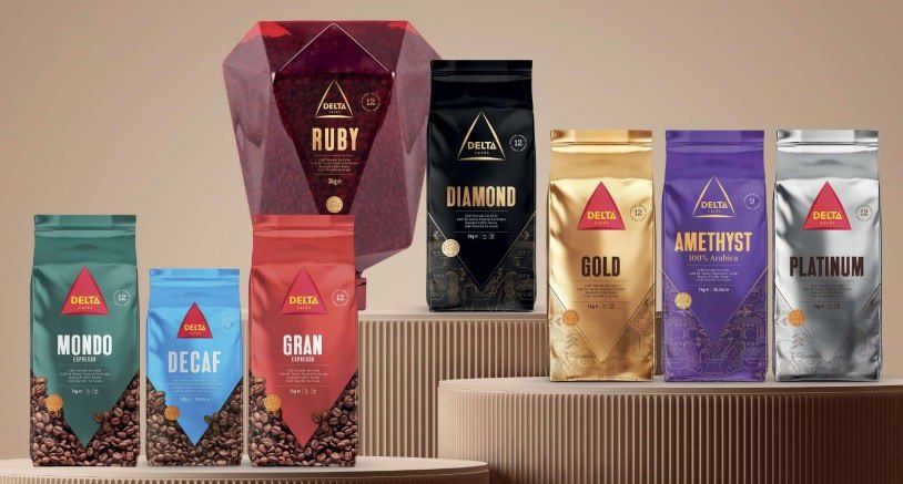 Кофе в зернах от Португальского бренда Delta