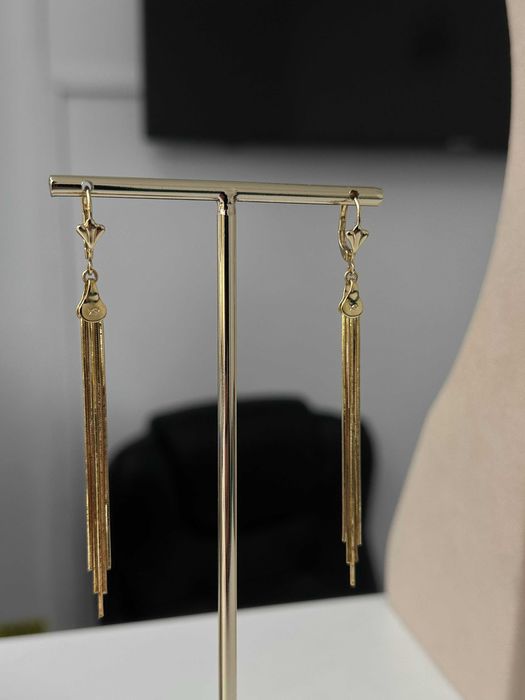 Cercei Placati cu Aur