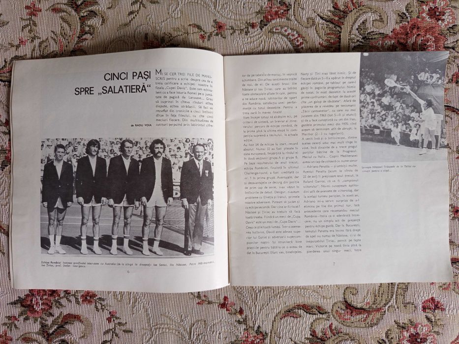 Revista Cupa Davis "72
