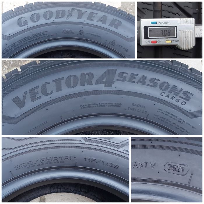 O bucată 235/65 R16C M+S iarnă - una Barum Vredestein Torque Goodyear