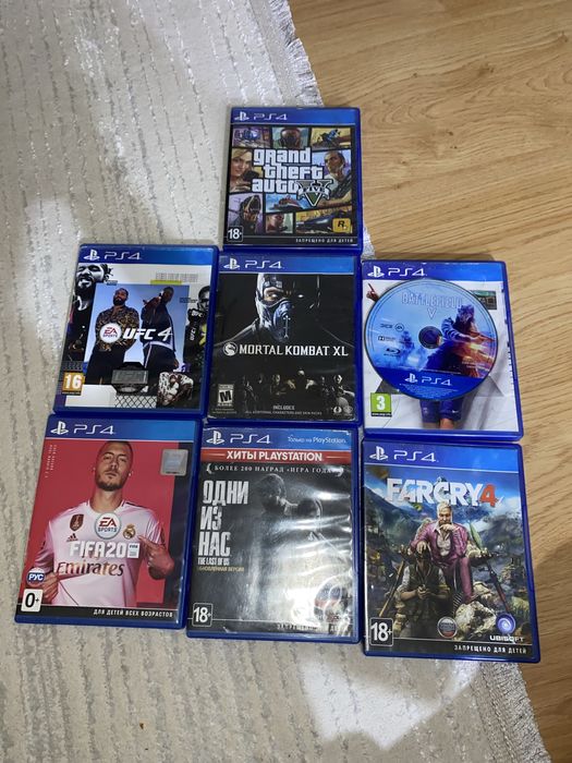 Продам диска на PS4/PRO/SLIM