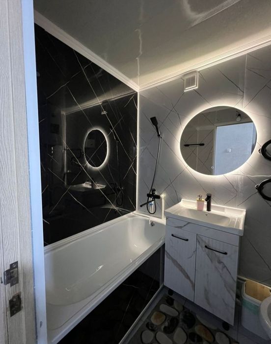 Гибкий мрамор, МОНТАЖ