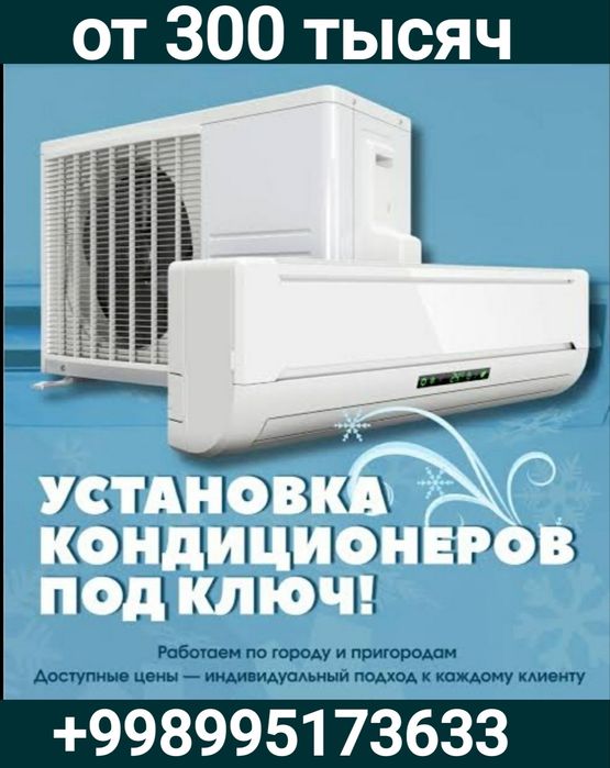Установка кондиционеров