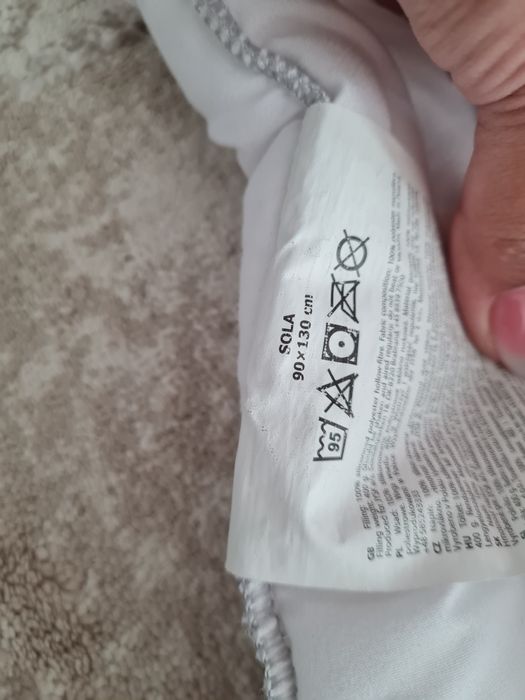 Pilotă pat bebeluși 90×130 nouă