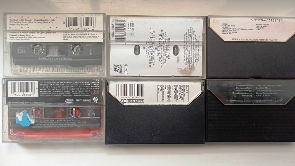 casete audio rock