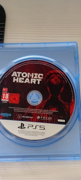 Продам диск atomic heart ps5 абсолютно новый.