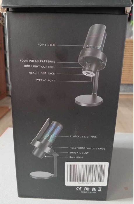 Продам Микрофон FIFINE AMPLIGAME A9 черный