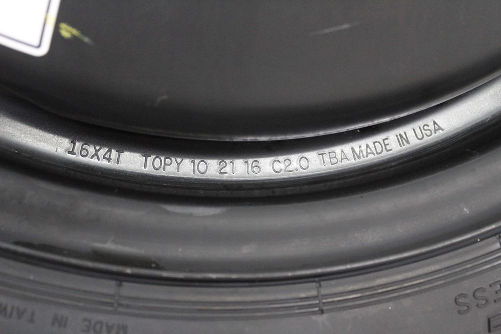 Резервна гума (патерица) 16" 5х114,3 Honda Civic, Accord, HRV