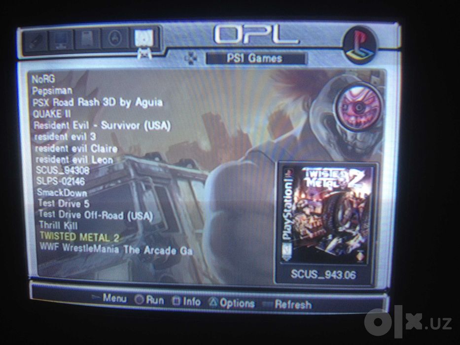 Флешка с играми на Sony PlayStation 2 игры от PS 1