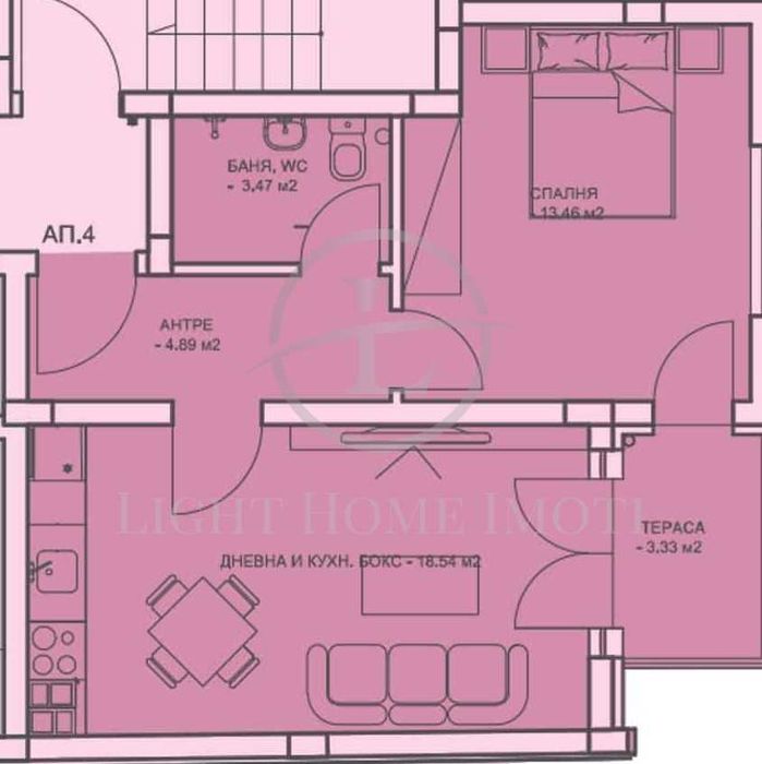 Продава се Двустаен апартамент в Пловдив, Център - 70 кв.м за 2388 €/кв.м - Снимка #1