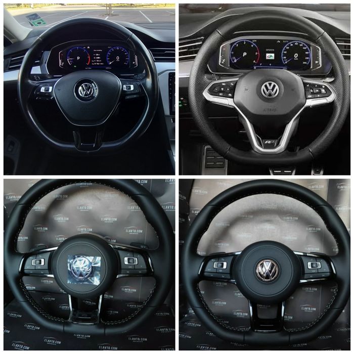 Vw R LINE спортен волан VW golf passat tiguan polo дистроник