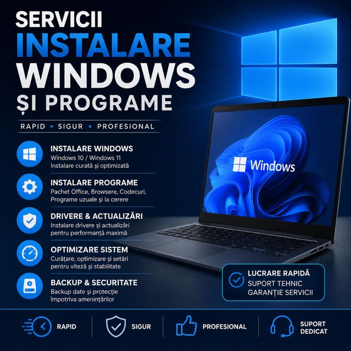Instalare Windows si programe cu sau fara licenta