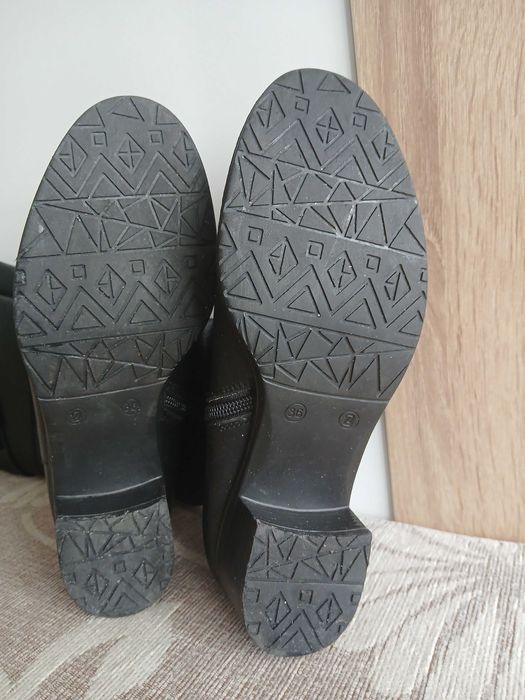 Дамски ботуши от естествена кожа!