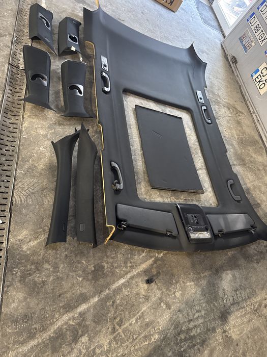 Plafon Interior Negru Bmw X5 E70 Cu Panoramic