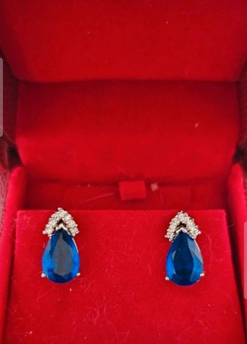 Cercei damă noi finuți din argint stantati 925