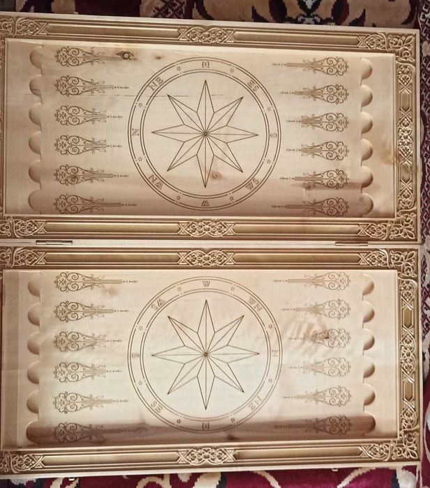 Сувенирные нарды-шахматы