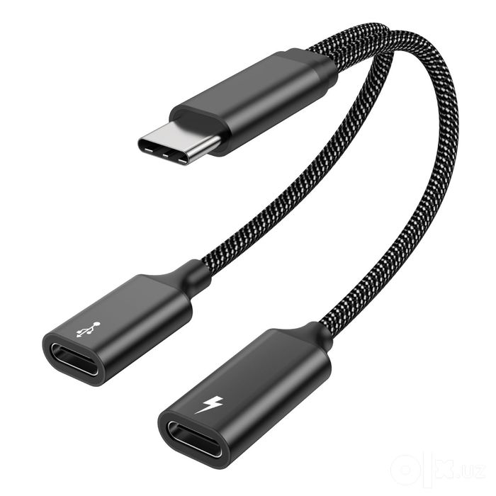 i Typ C kabel (1 ta chiqish 2ta Kirish)