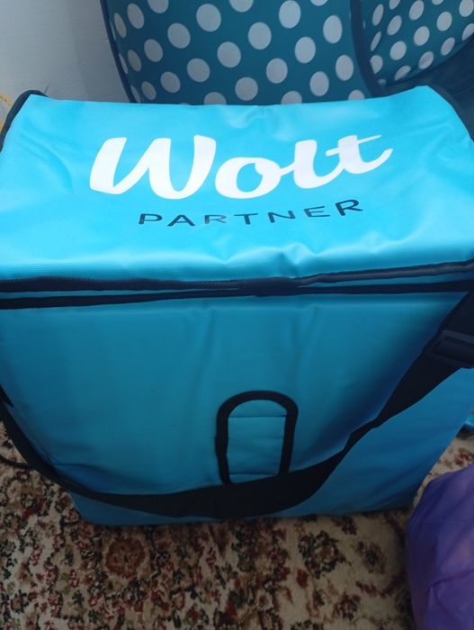 Wolt термосумка для курьеров