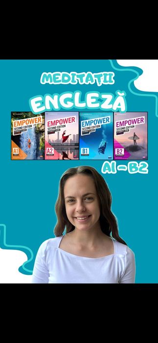 meditații engleză cu expat (individuale) - online/fizic