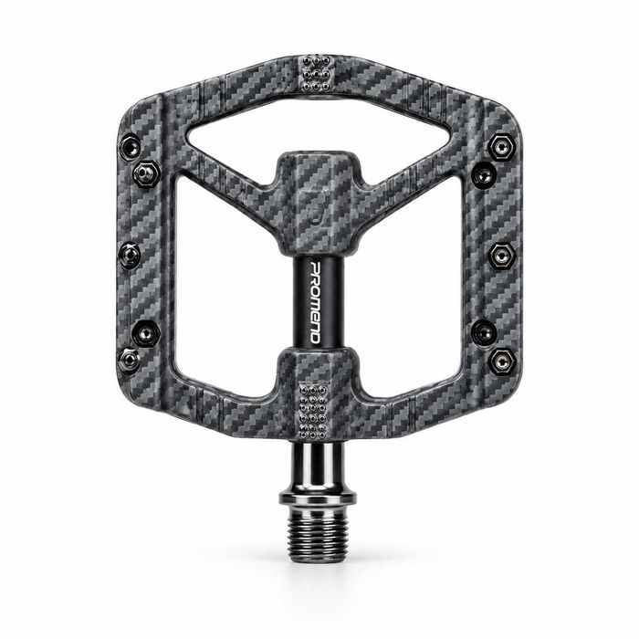 Ултра леки педали за велосипед PROMEND R65 Carbon Pattern, 3 лагера, 240гр
