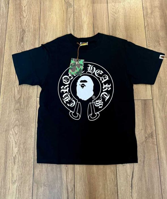 Chrome Hearts x Bape T-shirt Black