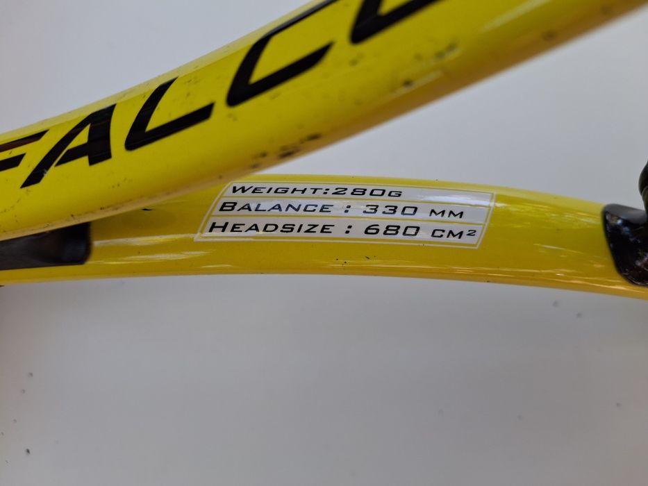 Racheta tenis Babolat Falcon 280g. Uzura minima.