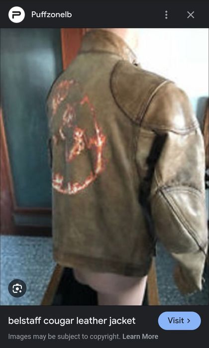 Belstaff leather jacket ( geacă piele motor )