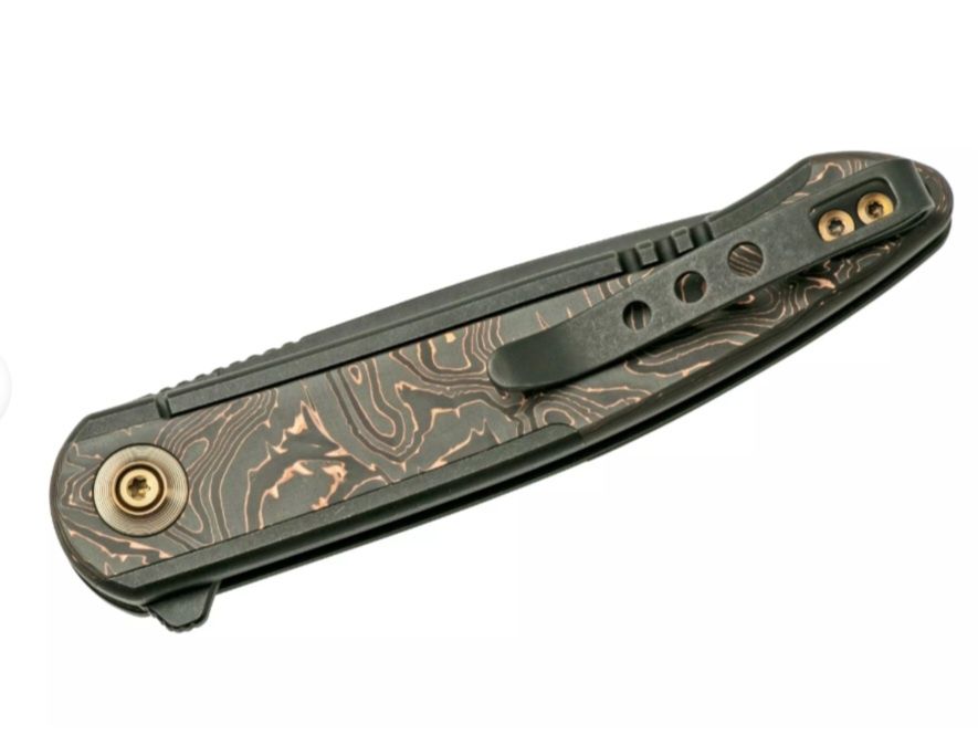 Джобен сгъваем нож титан  WE Knife Smooth Sentinel WE20043-6 от титани