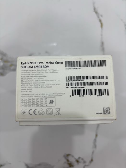 Redmi Note 9 Pro, 128 Gb